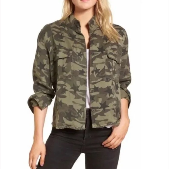 Rails Hendrick Camo Star Military Jacket - Picture 1 of 4